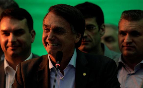 Brazil rightwing candidate slams centrists, softens tone in campaign launch