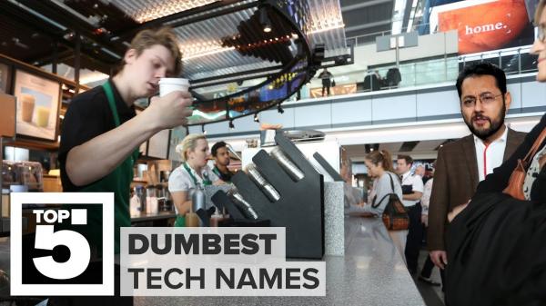 The Top 5 dumbest tech product names (CNET Top 5)