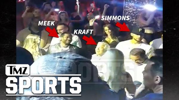 Ben Simmons Rages with Robert Kraft and Meek Mill in Vegas for Birthday | TMZ Sports