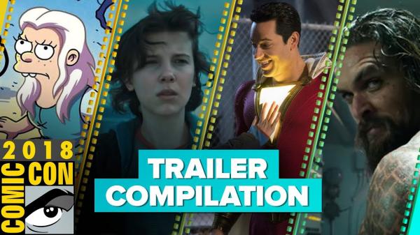 All the best trailers from ComicCon 2018 (Compilation)