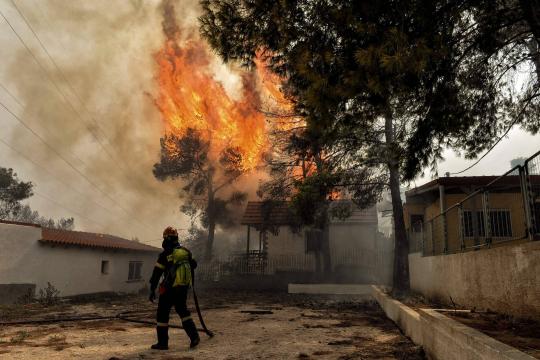 Europa sofre com incêndios e seca