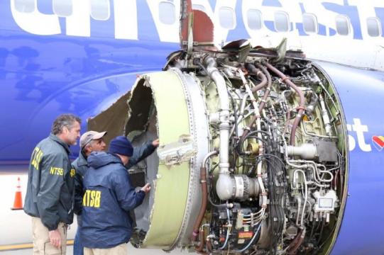 U.S. safety board to hold hearing on fatal Southwest engine failure