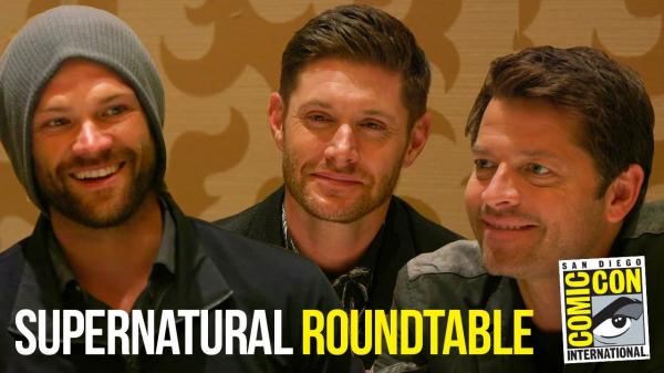 Supernatural FULL Cast Roundtable Interviews at Comic Con 2018