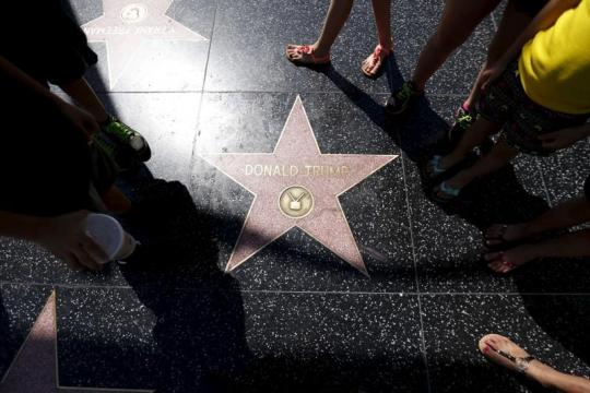 Trump's star on Hollywood Walk of Fame vandalized: police