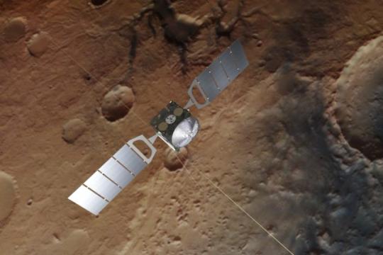 Mars Express delivers radar evidence of hidden lake at Red Planet’s south pole