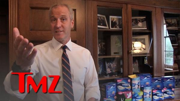 Rep. Sean Patrick Maloney Thanks TMZ for Sparking Free Donated Tampons | TMZ