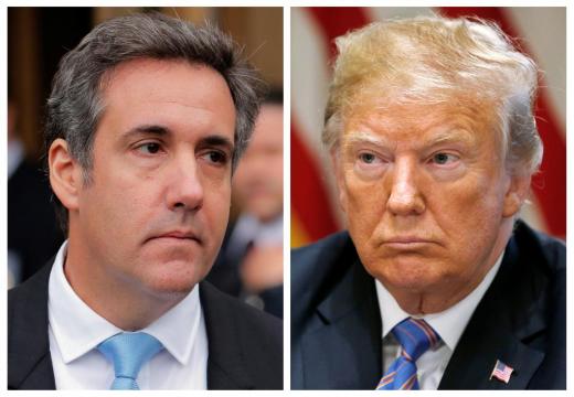 Trump says 'too bad' after Cohen audio recording released