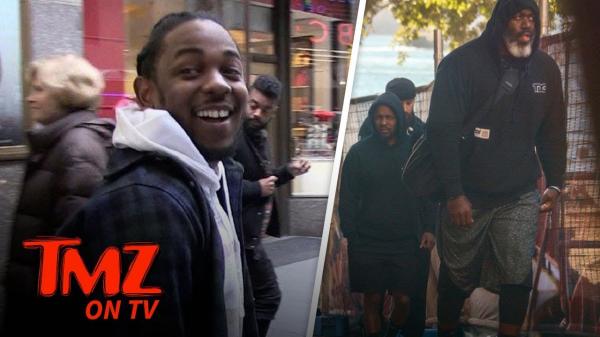 Kendrick Lamar Has A MASSIVE Bodyguard | TMZ TV