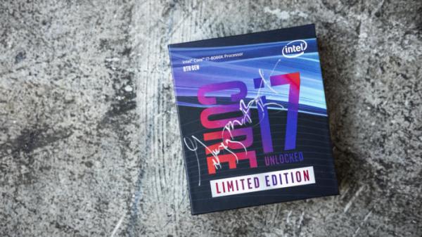 Giveaway: Win a signed limited edition Core i7-8086K CPU
