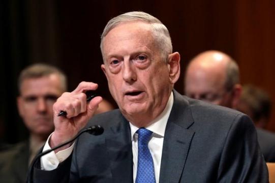 U.S. moves to defend elections, thwart influence campaigns: Mattis
