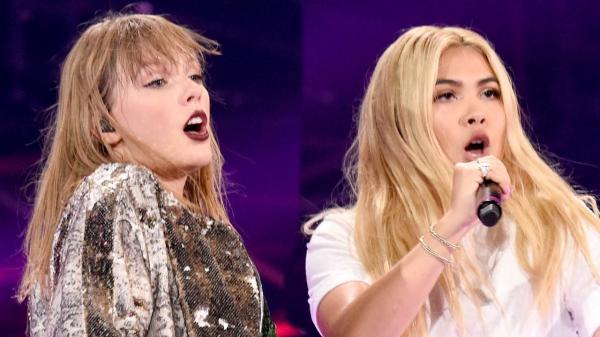 Taylor Swift & Hayley Kiyoko Sing Curious DUET During Boston Tour Stop