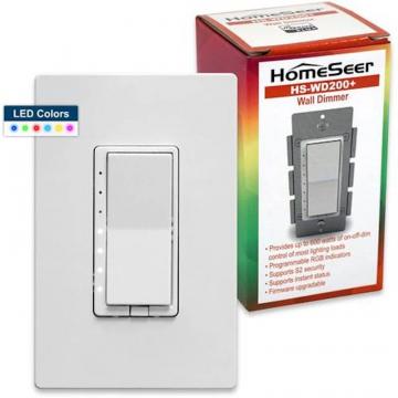 Homeseer’s Smart Switches Have Color Coded Lights