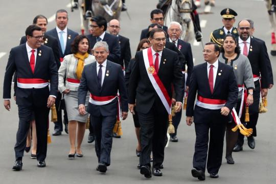 Peru president proposes referendum on political, judicial reform