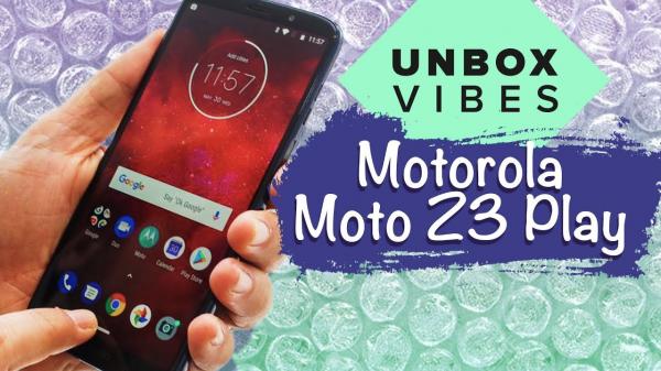 Motorola Moto Z3 Play unboxing