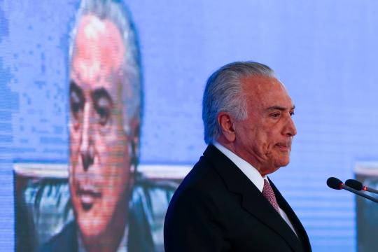 Temer defende acordo sobre tabelamento de frete no Supremo