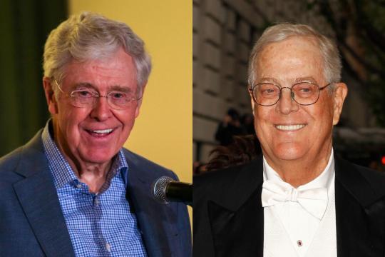 Trump rejects 'overrated' conservative Koch donor network