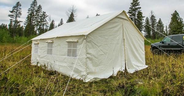 Camp In Style With An Elk Mountain Wall Tent