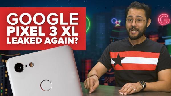 Google Pixel 3 XL leaked in white (Alphabet City)