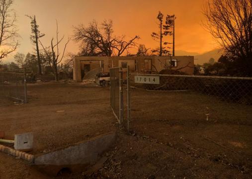 California 'fire tornado' forced residents to flee in chaos