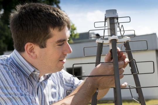 Antennas for cosmic rays