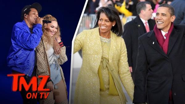 The Obamas Turn up At Beyonce & Jay Z Concert! | TMZ TV
