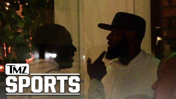 Draymond Green All Smiles with LeBron Before Alleged Tristan Thompson Fight | TMZ Sports