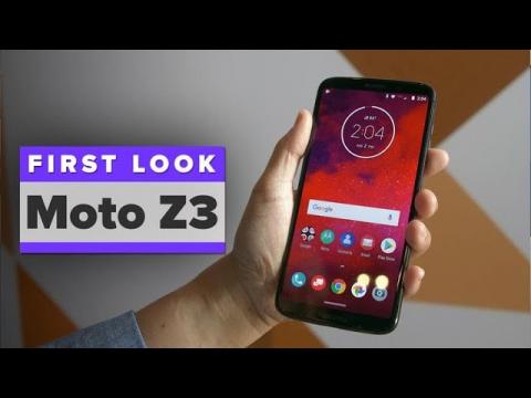 Moto Z3 first look 5G is here!