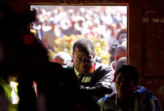 Zimbabwe's Mnangagwa calls for unity after winning presidential election