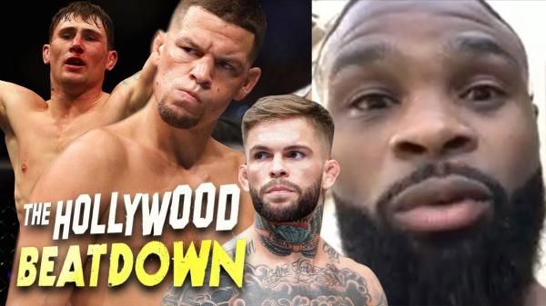Tyron Woodley Says No Way Darren Till Lasts 5 Rounds | The Hollywood Beatdown