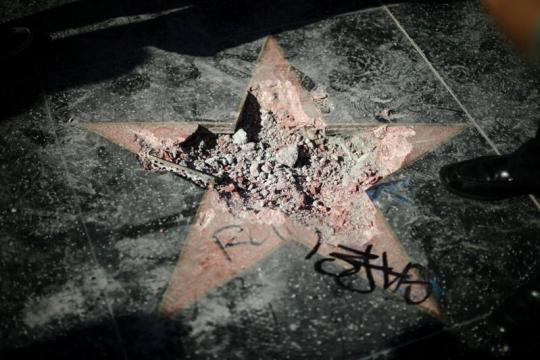 Dig up Trump's Hollywood Walk of Fame star, councilors urge
