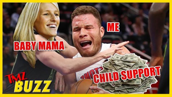 Is Blake Griffin ACTUALLY Paying 258k In Child Support | TMZ BUZZ