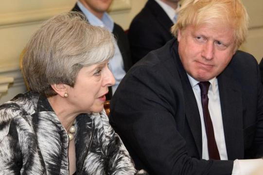 May scolds Johnson for burqa remark after outcry