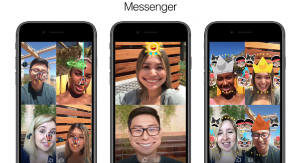 Facebook builds its own AR games for Messenger video chat