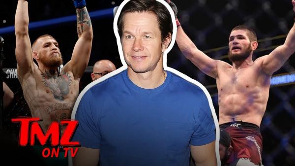 Mark Wahlberg Makes Big UFC Prediction! | TMZ TV