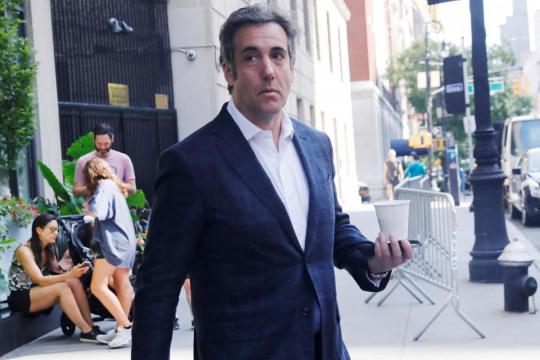 Review of materials seized from Trump lawyer Cohen wraps up