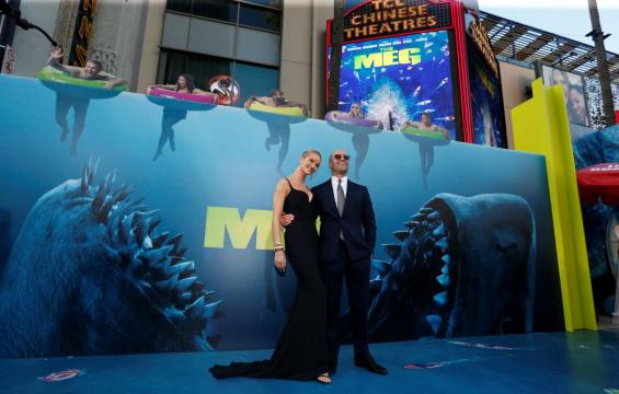 'The Meg' bites off strong $44.5 million debut