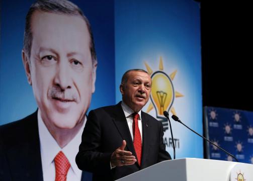 Turkey's Erdogan stands by opposition to high interest rates