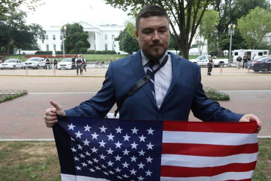 Washington white nationalist rally sputters in sea of counterprotesters