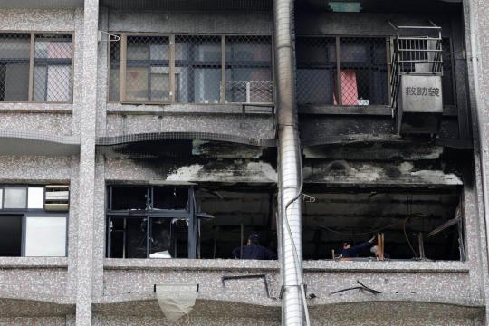 Fire at Taiwan hospital kills 9, injures 15
