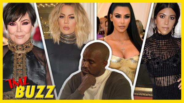 Which Kardashian Does Kanye Want In Bed ALL OF THEM | TMZ BUZZ
