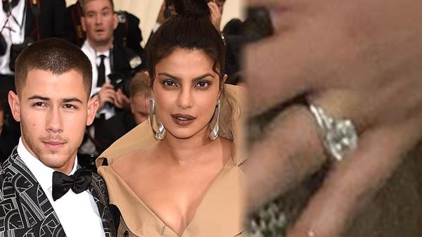 Priyanka Chopra Flashes MASSIVE Engagement Ring from Nick Jonas