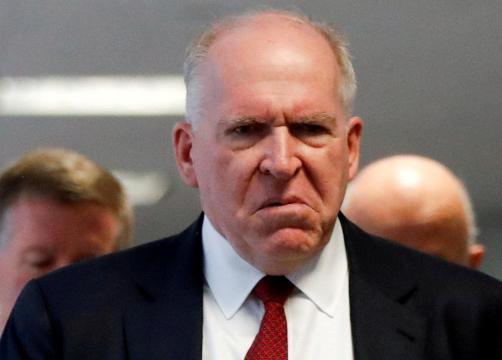 Ex-CIA boss Brennan says won't be scared into silence after Trump slap