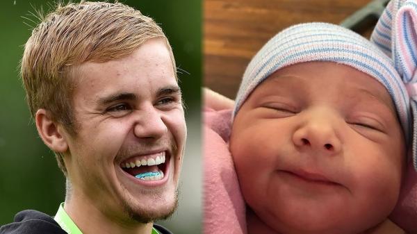 Justin Bieber Shares Adorable Photos of NEW Baby Sister