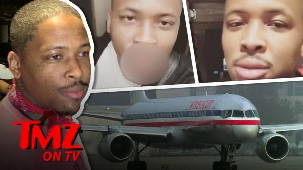 YG Gets Kicked Off Plane For What! | TMZ TV