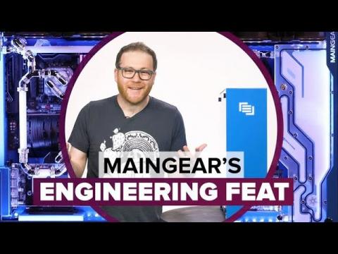 This Maingear PC might as well be from the future