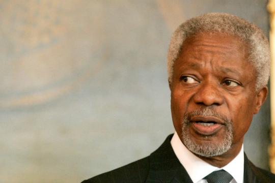 Ex-secretário-geral da ONU Kofi Annan morre aos 80