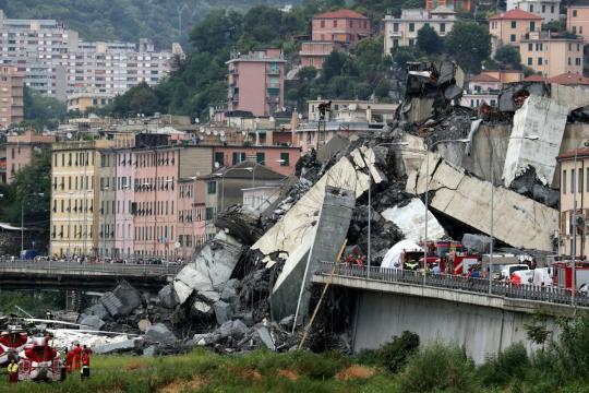 Italy mourns victims of Genoa bridge collapse with state funeral