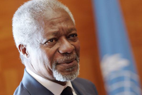 Cosmopolita, Kofi Annan foi garoto-propaganda da nova África