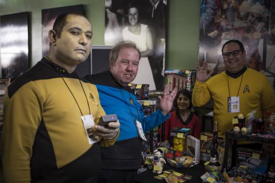 Celebração de Star Trek reúne espécies de todo o cosmos mais penetras