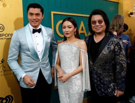 'Crazy Rich Asians' film comes home to Singapore